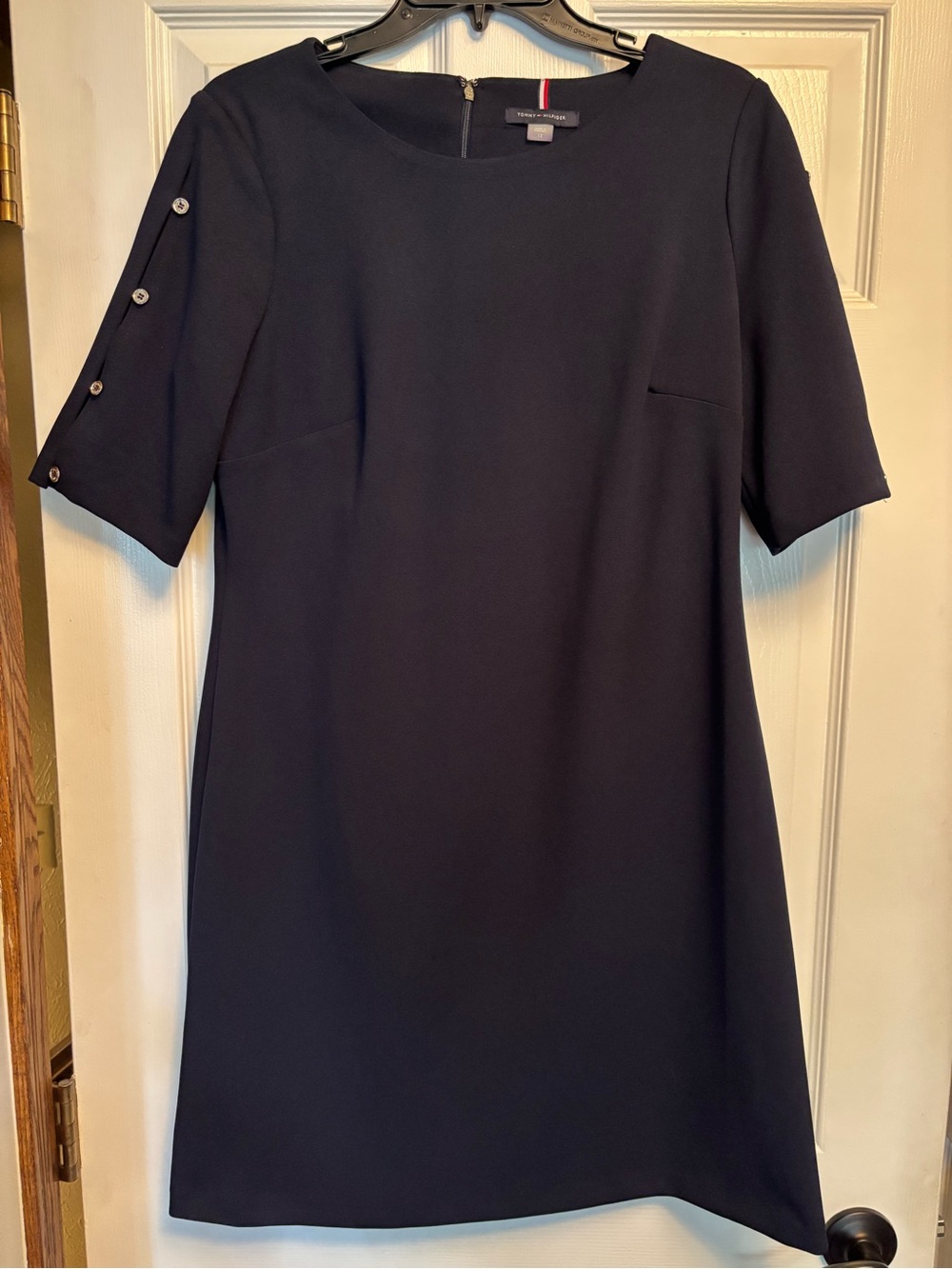 Tommy Hilfiger Deep Navy Short-Sleeve Dress 12